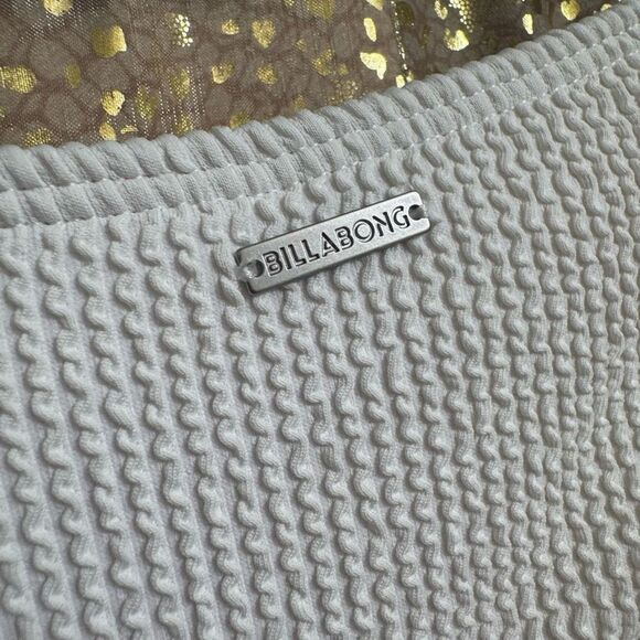 Billabong Summer High Tropic Bikini Bottoms Salt Crystal White XL NWT - Picture 4 of 8